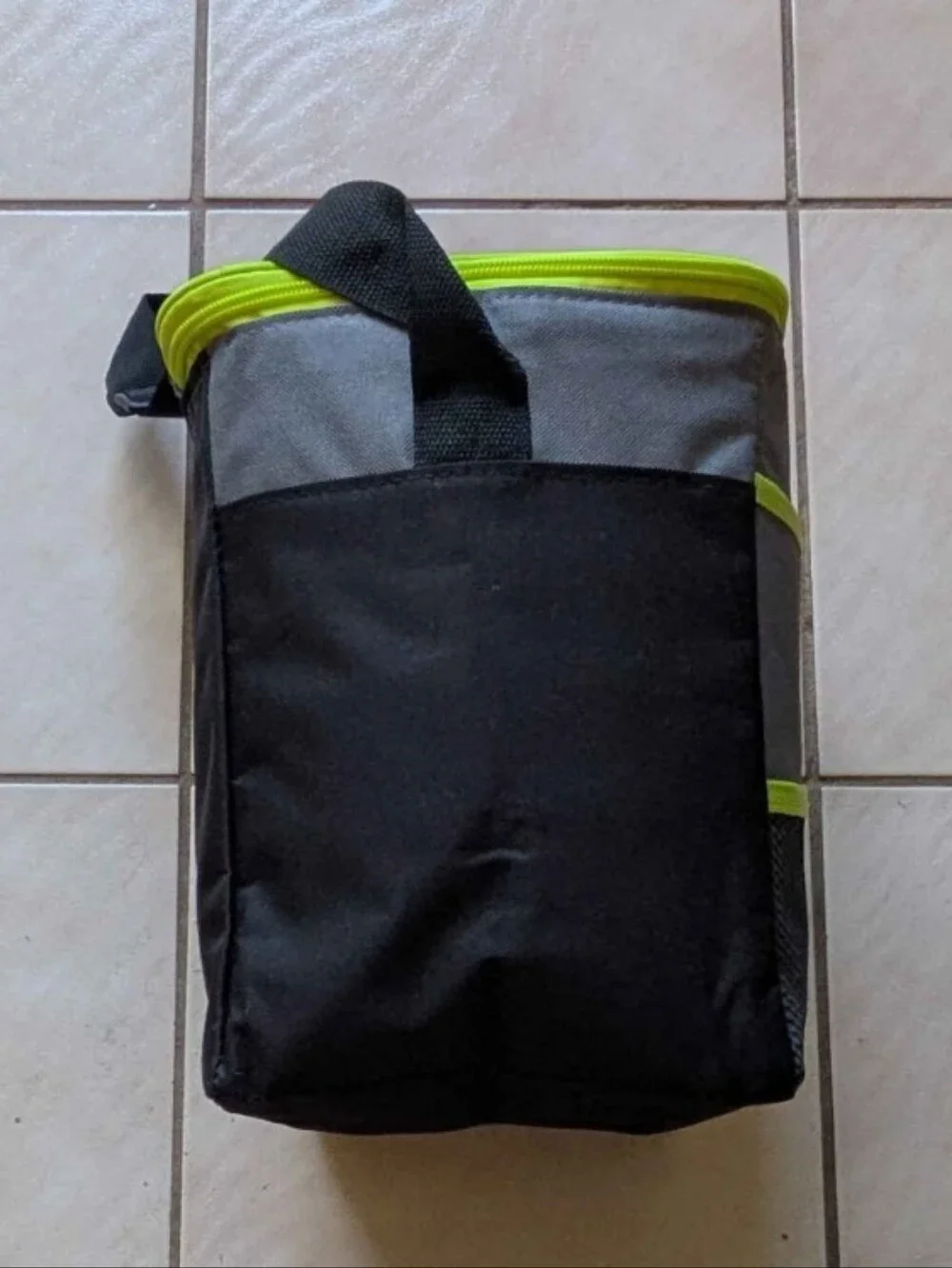 Arizona Blue Artic Pak Gray & Lime Insulated Cooler Bag Travel Luggage Bag